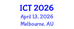 International Conference on Tuberculosis (ICT) April 13, 2026 - Melbourne, Australia International Conference on Tuberculosis (ICT) April 13, 2026 - Melbourne, Australia