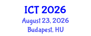 International Conference on Tuberculosis (ICT) August 23, 2026 - Budapest, Hungary International Conference on Tuberculosis (ICT) August 23, 2026 - Budapest, Hungary