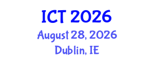 International Conference on Tuberculosis (ICT) August 28, 2026 - Dublin, Ireland International Conference on Tuberculosis (ICT) August 28, 2026 - Dublin, Ireland
