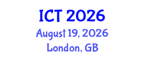International Conference on Tuberculosis (ICT) August 19, 2026 - London, United Kingdom International Conference on Tuberculosis (ICT) August 19, 2026 - London, United Kingdom