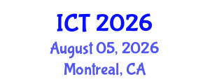 International Conference on Tuberculosis (ICT) August 05, 2026 - Montreal, Canada International Conference on Tuberculosis (ICT) August 05, 2026 - Montreal, Canada