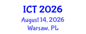 International Conference on Tuberculosis (ICT) August 14, 2026 - Warsaw, Poland International Conference on Tuberculosis (ICT) August 14, 2026 - Warsaw, Poland