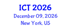 International Conference on Tuberculosis (ICT) December 09, 2026 - New York, United States International Conference on Tuberculosis (ICT) December 09, 2026 - New York, United States