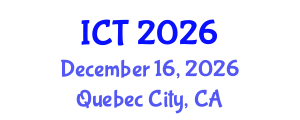 International Conference on Tuberculosis (ICT) December 16, 2026 - Quebec City, Canada