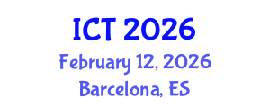 International Conference on Tuberculosis (ICT) February 12, 2026 - Barcelona, Spain International Conference on Tuberculosis (ICT) February 12, 2026 - Barcelona, Spain