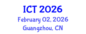 International Conference on Tuberculosis (ICT) February 02, 2026 - Guangzhou, China International Conference on Tuberculosis (ICT) February 02, 2026 - Guangzhou, China