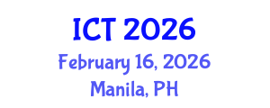 International Conference on Tuberculosis (ICT) February 16, 2026 - Manila, Philippines International Conference on Tuberculosis (ICT) February 16, 2026 - Manila, Philippines