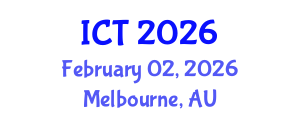 International Conference on Tuberculosis (ICT) February 02, 2026 - Melbourne, Australia International Conference on Tuberculosis (ICT) February 02, 2026 - Melbourne, Australia