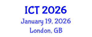 International Conference on Tuberculosis (ICT) January 19, 2026 - London, United Kingdom International Conference on Tuberculosis (ICT) January 19, 2026 - London, United Kingdom