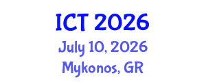 International Conference on Tuberculosis (ICT) July 10, 2026 - Mykonos, Greece International Conference on Tuberculosis (ICT) July 10, 2026 - Mykonos, Greece