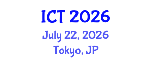 International Conference on Tuberculosis (ICT) July 22, 2026 - Tokyo, Japan International Conference on Tuberculosis (ICT) July 22, 2026 - Tokyo, Japan