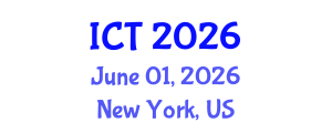 International Conference on Tuberculosis (ICT) June 01, 2026 - New York, United States International Conference on Tuberculosis (ICT) June 01, 2026 - New York, United States