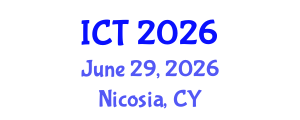 International Conference on Tuberculosis (ICT) June 29, 2026 - Nicosia, Cyprus International Conference on Tuberculosis (ICT) June 29, 2026 - Nicosia, Cyprus