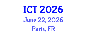 International Conference on Tuberculosis (ICT) June 22, 2026 - Paris, France International Conference on Tuberculosis (ICT) June 22, 2026 - Paris, France