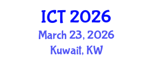 International Conference on Tuberculosis (ICT) March 23, 2026 - Kuwait, Kuwait International Conference on Tuberculosis (ICT) March 23, 2026 - Kuwait, Kuwait