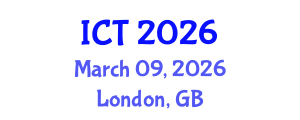 International Conference on Tuberculosis (ICT) March 09, 2026 - London, United Kingdom International Conference on Tuberculosis (ICT) March 09, 2026 - London, United Kingdom