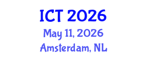 International Conference on Tuberculosis (ICT) May 11, 2026 - Amsterdam, Netherlands International Conference on Tuberculosis (ICT) May 11, 2026 - Amsterdam, Netherlands