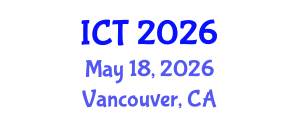 International Conference on Tuberculosis (ICT) May 18, 2026 - Vancouver, Canada International Conference on Tuberculosis (ICT) May 18, 2026 - Vancouver, Canada
