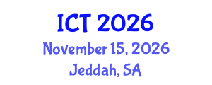 International Conference on Tuberculosis (ICT) November 15, 2026 - Jeddah, Saudi Arabia International Conference on Tuberculosis (ICT) November 15, 2026 - Jeddah, Saudi Arabia