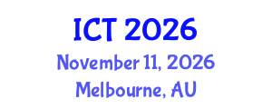 International Conference on Tuberculosis (ICT) November 11, 2026 - Melbourne, Australia International Conference on Tuberculosis (ICT) November 11, 2026 - Melbourne, Australia