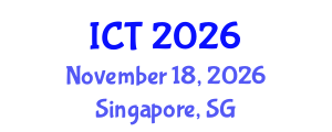 International Conference on Tuberculosis (ICT) November 18, 2026 - Singapore, Singapore International Conference on Tuberculosis (ICT) November 18, 2026 - Singapore, Singapore