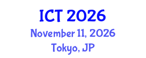 International Conference on Tuberculosis (ICT) November 11, 2026 - Tokyo, Japan International Conference on Tuberculosis (ICT) November 11, 2026 - Tokyo, Japan