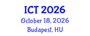 International Conference on Tuberculosis (ICT) October 18, 2026 - Budapest, Hungary International Conference on Tuberculosis (ICT) October 18, 2026 - Budapest, Hungary