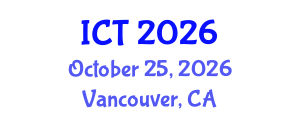 International Conference on Tuberculosis (ICT) October 25, 2026 - Vancouver, Canada International Conference on Tuberculosis (ICT) October 25, 2026 - Vancouver, Canada