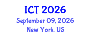 International Conference on Tuberculosis (ICT) September 09, 2026 - New York, United States International Conference on Tuberculosis (ICT) September 09, 2026 - New York, United States