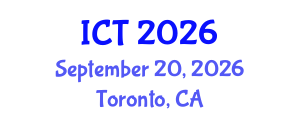 International Conference on Tuberculosis (ICT) September 20, 2026 - Toronto, Canada International Conference on Tuberculosis (ICT) September 20, 2026 - Toronto, Canada