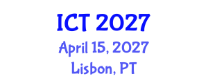 International Conference on Tuberculosis (ICT) April 15, 2027 - Lisbon, Portugal International Conference on Tuberculosis (ICT) April 15, 2027 - Lisbon, Portugal