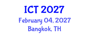 International Conference on Tuberculosis (ICT) February 04, 2027 - Bangkok, Thailand International Conference on Tuberculosis (ICT) February 04, 2027 - Bangkok, Thailand