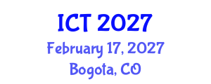 International Conference on Tuberculosis (ICT) February 17, 2027 - Bogota, Colombia International Conference on Tuberculosis (ICT) February 17, 2027 - Bogota, Colombia