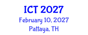 International Conference on Tuberculosis (ICT) February 10, 2027 - Pattaya, Thailand International Conference on Tuberculosis (ICT) February 10, 2027 - Pattaya, Thailand