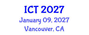 International Conference on Tuberculosis (ICT) January 09, 2027 - Vancouver, Canada International Conference on Tuberculosis (ICT) January 09, 2027 - Vancouver, Canada