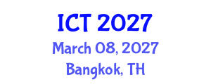 International Conference on Tuberculosis (ICT) March 08, 2027 - Bangkok, Thailand International Conference on Tuberculosis (ICT) March 08, 2027 - Bangkok, Thailand