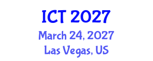 International Conference on Tuberculosis (ICT) March 24, 2027 - Las Vegas, United States International Conference on Tuberculosis (ICT) March 24, 2027 - Las Vegas, United States