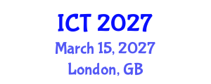 International Conference on Tuberculosis (ICT) March 15, 2027 - London, United Kingdom International Conference on Tuberculosis (ICT) March 15, 2027 - London, United Kingdom