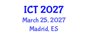 International Conference on Tuberculosis (ICT) March 25, 2027 - Madrid, Spain International Conference on Tuberculosis (ICT) March 25, 2027 - Madrid, Spain