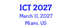 International Conference on Tuberculosis (ICT) March 11, 2027 - Miami, United States International Conference on Tuberculosis (ICT) March 11, 2027 - Miami, United States