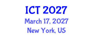 International Conference on Tuberculosis (ICT) March 17, 2027 - New York, United States International Conference on Tuberculosis (ICT) March 17, 2027 - New York, United States