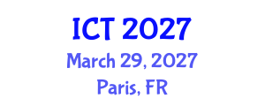 International Conference on Tuberculosis (ICT) March 29, 2027 - Paris, France International Conference on Tuberculosis (ICT) March 29, 2027 - Paris, France