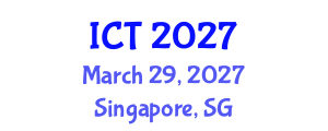International Conference on Tuberculosis (ICT) March 29, 2027 - Singapore, Singapore International Conference on Tuberculosis (ICT) March 29, 2027 - Singapore, Singapore