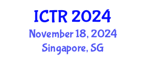 International Conference on Tuberculosis Research (ICTR) November 18, 2024 - Singapore, Singapore
