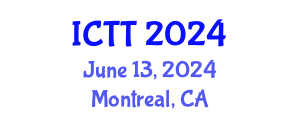International Conference on Tuberculosis Therapy (ICTT) June 13, 2024 - Montreal, Canada