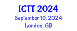 International Conference on Tuberculosis Therapy (ICTT) September 19, 2024 - London, United Kingdom