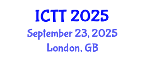 International Conference on Tuberculosis Therapy (ICTT) September 23, 2025 - London, United Kingdom