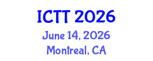 International Conference on Tuberculosis Therapy (ICTT) June 14, 2026 - Montreal, Canada