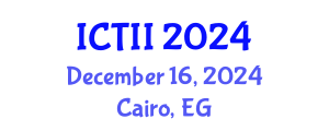 International Conference on Tumor Immunology and Immunotherapy (ICTII) December 16, 2024 - Cairo, Egypt