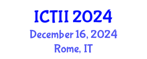 International Conference on Tumor Immunology and Immunotherapy (ICTII) December 16, 2024 - Rome, Italy